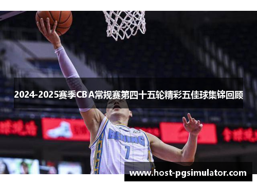 2024-2025赛季CBA常规赛第四十五轮精彩五佳球集锦回顾